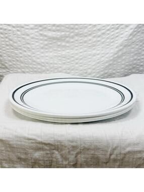 (Set Of 4) Corelle Classic Cafe Black 10 1/4" Dinner Plates